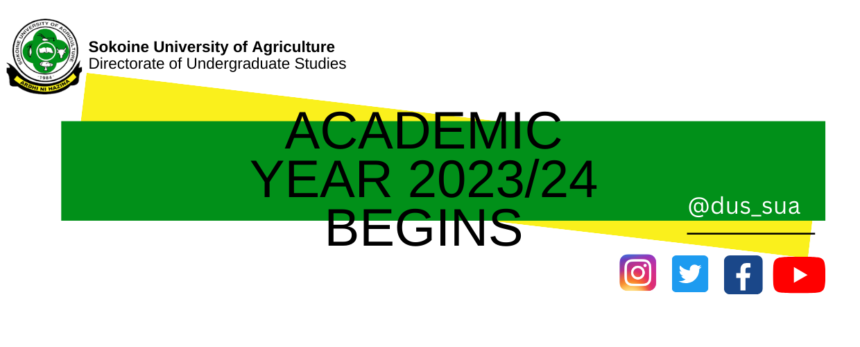 Beginning of the Academic year 2023/2024